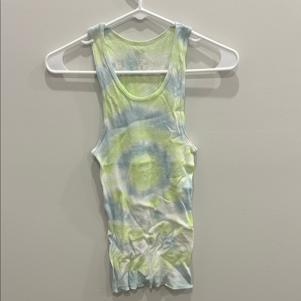 Tie-dye tank top